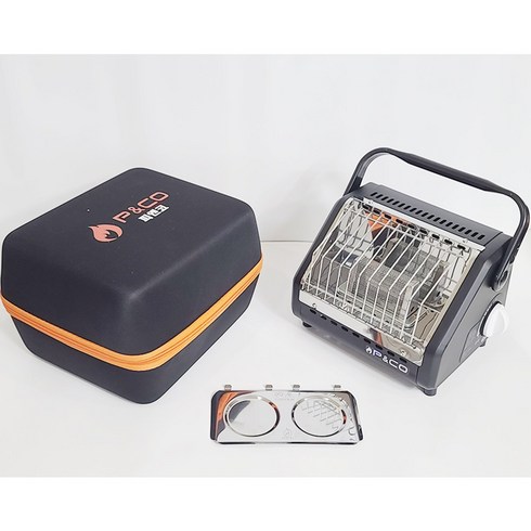 2023년 가성비 최고 피엔코 가스난로 - 2024년형 피엔코가스히터 PH-2000 3종(본체+열차단판+EVA수납가방)세트 낚시난로 부탄가스난로 차박 캠핑 휴대용