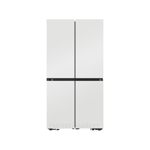 2024년 가성비 최고 rf84c906b4w - 삼성전자 정품판매점 비스포크 양문형 냉장고 RF84C906B4W