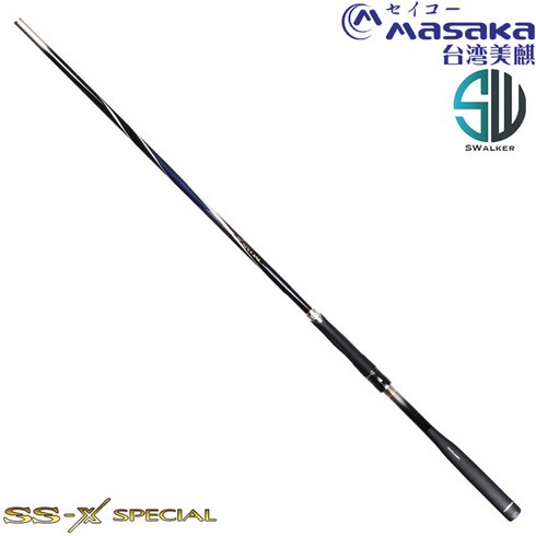 마사카 낚시대 블랙스페셜 MASAKA SS-X 찌낚시대 500 예비초릿대 포함 도도한낚시, Black 1.5-500