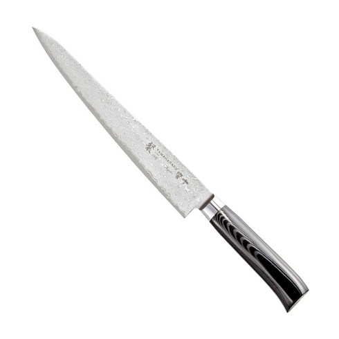 히비키 - 카타오카제작소 특수식도 블랙 240mm TAMAHAGANE 粲 히비키 쥬스지 당김 SNK-1113, 1개