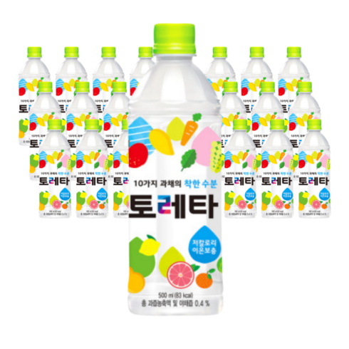 토레타 이온음료 500ml x 24개 페트, 상세페이지 참조