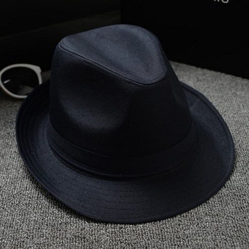 아너햇 모직 린넨 클래식 짧은챙 신사 모자 페도라 중절모