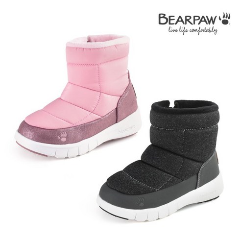 [베어파우] (BEARPAW) NIKITA 패딩부츠 (kids) 2종 택1