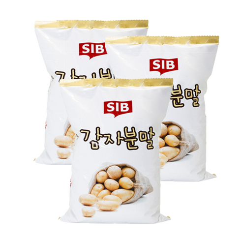 선인 감자분말, 1kg, 3개