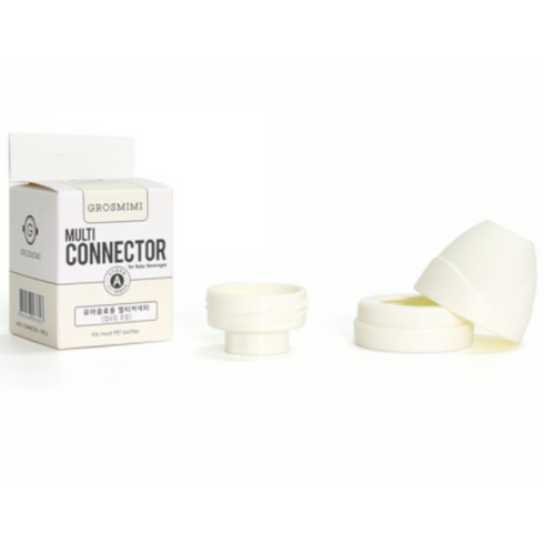 액상분유커넥터 - 그로미미 젖병 멀티 커넥터, 1개, 단품
