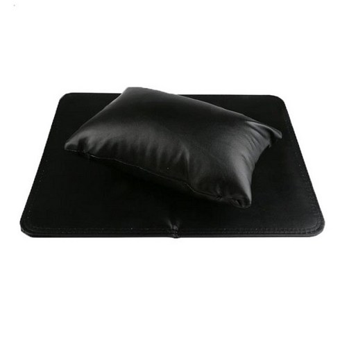 2024년 가성비 최고 접이식 손목받침대쿠션 - 키밍 쿠션 손목받침대 세트, 블랙