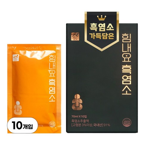 맑은농장 흑염소즙 진액, 70ml, 10개