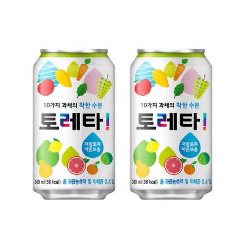 2023년 가성비 최고 토레타 340 - 토레타 아쿠아리우스, 340ml, 48개