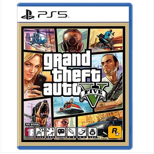 ps5gta5 - [새상품 우체국택배 PS5 GTA5 그랜드 테프트 오토5 [정식발매 한글판] 플스5 플레이스테이션5