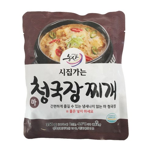 시집가는청국장 - 시집가는 농산 시집가는 마 청국장 350g 5개 10개