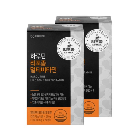 하루틴 리포좀 공법 멀티비타민 1000mg x 120정 (2개월), 1개
