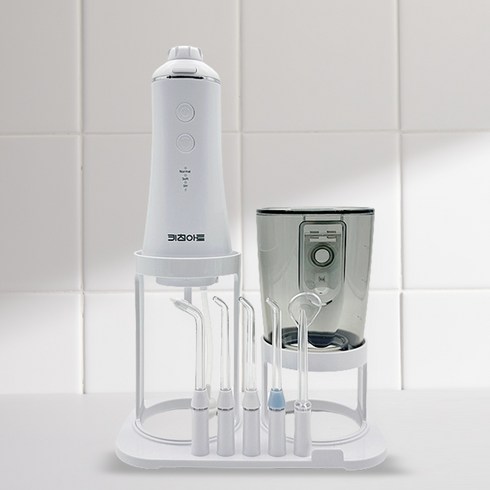 키친아트 덴탈솔루션 구강세정기 전용 악세사리 (보관 거치대 제트팁 전용팁 5종 세트), 전용팁 5종 세트