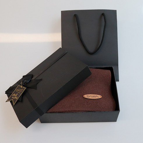 2023년 가성비 최고 50대남자선물 - 샌드 캐시미어 머플러 남자 여자 선물 목도리 선물포장