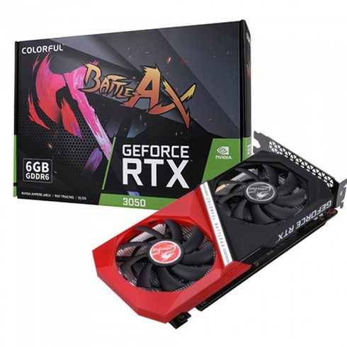 (포)COLORFUL 지포스 RTX 3050 토마호크 DUO D6 6GB