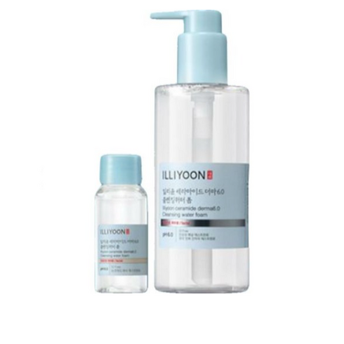 일리윤 세라마이드 더마6.0 클렌징워터 폼 세트, 기획 250ml+30ml