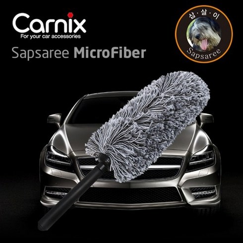 차량먼지떨이개 - 인더룩 삽살이 마이크로화이바 차량용 먼지털이개, 660mm, 1개