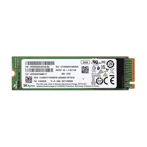 bc711 - SK하이닉스 BC711 M.2 NVMe 벌크 (256GB)