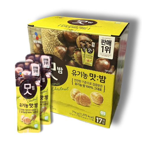 맛밤 - CJ제일제당 맛밤, 714g, 2개