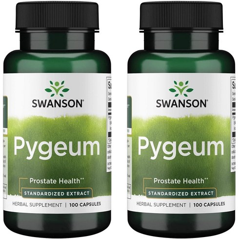 Swanson Pygeum Prostate Uninary Bladder Health 100 정 X 2 병, 2개