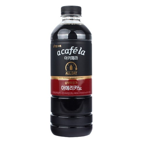 빙그레 아카페라 아메리카노 ALLDAY (1L x 12펫), 올데이 과테말라 안티구아  1Lx12펫, 12개, 1L