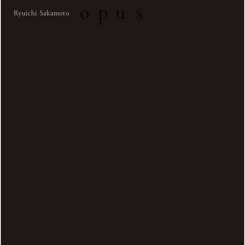 류이치사카모토lp - [LP] Ryuichi Sakamoto (류이치 사카모토) - Opus [4LP] : 마지막 피아노 솔로 콘서트