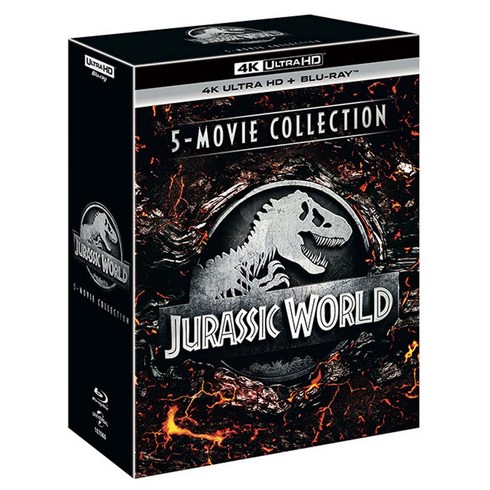쥬라기 월드(Jurassic World) 5-Movie Collection(블루레이 10Disc 4K UHD+2D)