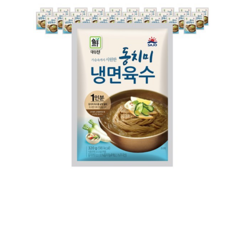 동치미육수 - 대림선 동치미 냉면육수, 320g, 30개