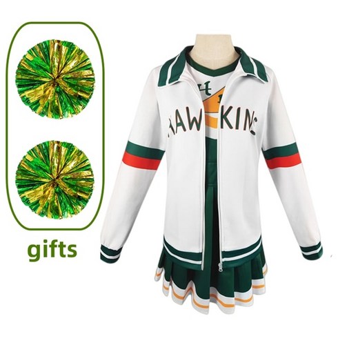 치어리딩 응원복 댄스복 할로윈 인싸템 원피스 레이싱 댄서 돌의상, 드레스와 코트, m