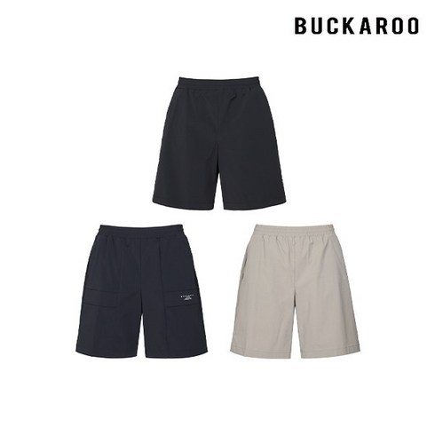 BUCKAROO 24SS 여성 데님 반바지 2종 - [버커루] 24SS 우븐 반바지 여성 3컬러 택1