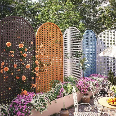 전원주택담장 휀스 가림막 담장가림막 울타리휀스, 180x90CM 화이트