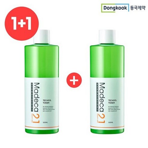 마데카21미스트 - [동국제약]마데카21 테카솔 토너 500ml x 2개