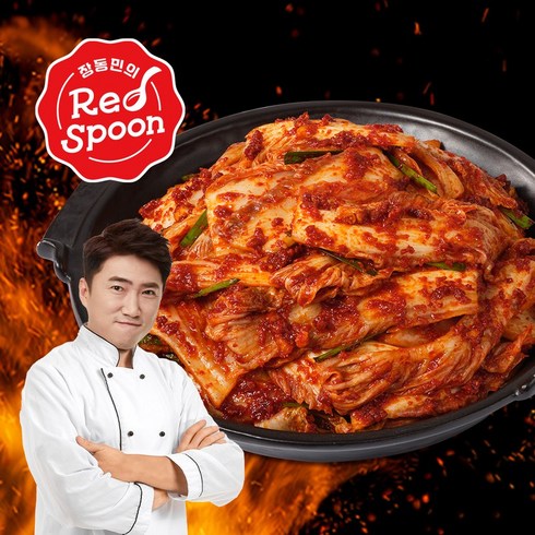 장동민 레드스푼 실비김치 더 매운 겉절이 2kg, 1개, 2000g