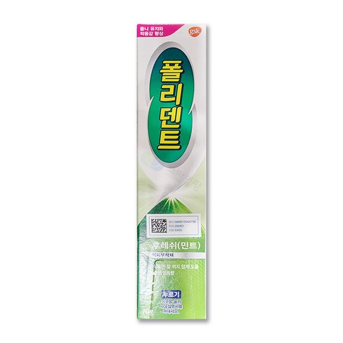 글락소스미스클라인 후레쉬 민트 의치 부착재 70g 수인12-678호, 1개입, 1개