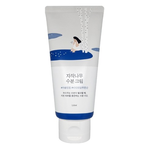 라운드랩 자작나무 수분 크림 대용량 120ml 수분강자, 1개