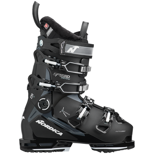 Nordica Speedmachine 3 85 스키 부츠 - 여성용 2024 123763, 23.5, 블랙/무연탄/화이트