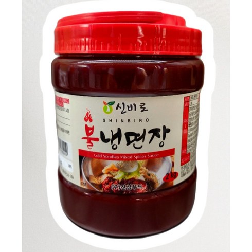 불냉면소스 - 진성푸드 신비로 불냉면장(실온), 1개, 2kg