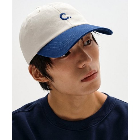 CLOVE Basic Fit Ball Cap Colorblock (Navy)