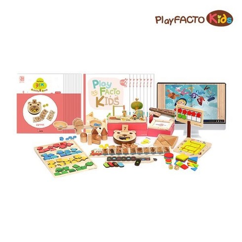 [전집] 플레이팩토 키즈 STEP2 (어린이날 프로모션) : 스토리텔링형 유아수학 교구학습 프로그램, 타임교육C&P(전집)