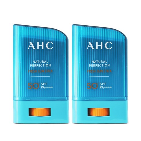 A.H.C 내추럴 퍼펙션 프레쉬 선스틱 SPF50+ PA++++, 22g, 2개입