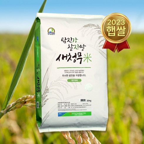 영암 새청무쌀 10kg10kg - 23년 햅쌀 전남 강진 백미 새청무쌀 10kg, 1개