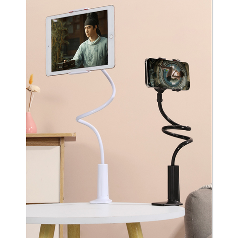 치트몰 360도 스마트폰 태블릿 거치대 [ 120CM ], 블랙, 1개