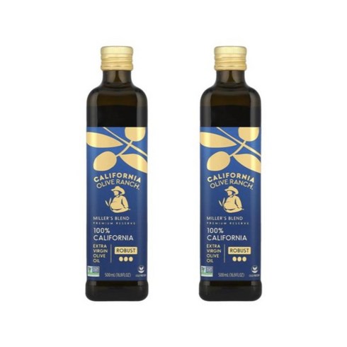 캘리포니아올리브랜치 - California Olive Ranch 엑스트라 버진 올리브 오일 밀러스 블랜드 500ml x 2ea