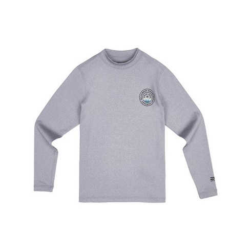 BILLABONG KIDS 키즈 서클 월 루즈핏 래쉬가드 LIGHT GREY