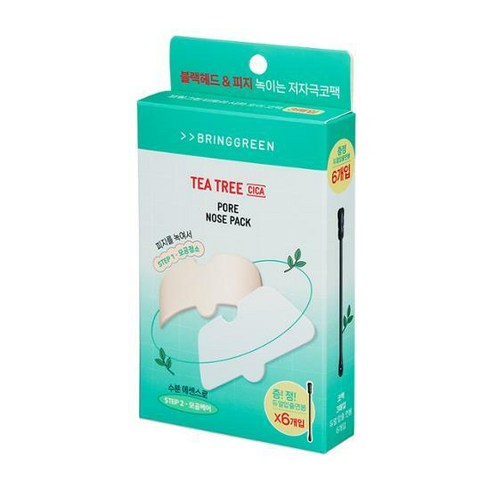 브링그린 티트리시카포어코팩, 2개, 3매
