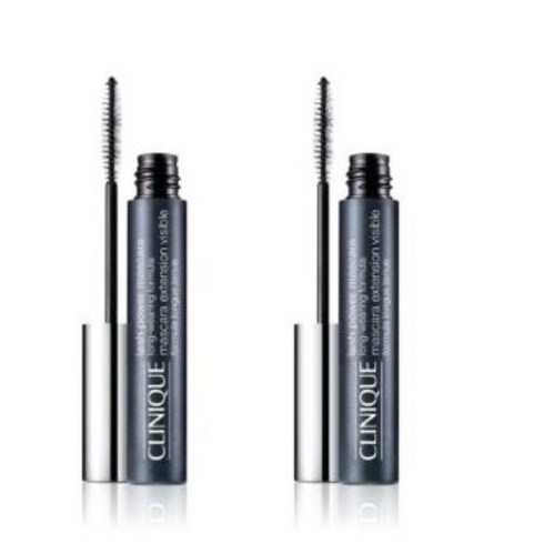 크리니크 래쉬 파워 마스카라 6ml black onyx 정품, 다크초콜릿, 2개