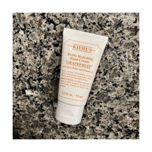 KIEHLS 리치 하이드레이팅 핸드 크림 자몽 with 시어 버터 & VE 2.5온스