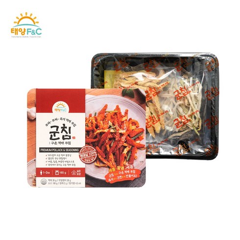 구운 먹태 무침 밀키트 군침(160g), 1개, 160g