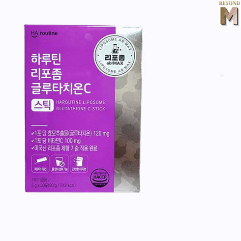 하루틴 리포좀 글루타치온C 스틱 3g + 30포 1개월분 (재고보유 000EA), 90g, 1개