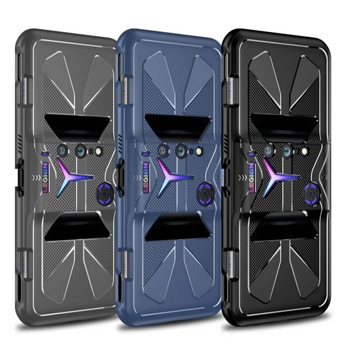 러거 아머 TPU 게이밍 폰 케이스 Legion Y2 Pro Duel Lenovo Gaming Y90 Y700 용 방열, 한개옵션1, 01 For Legion Y2 Pro