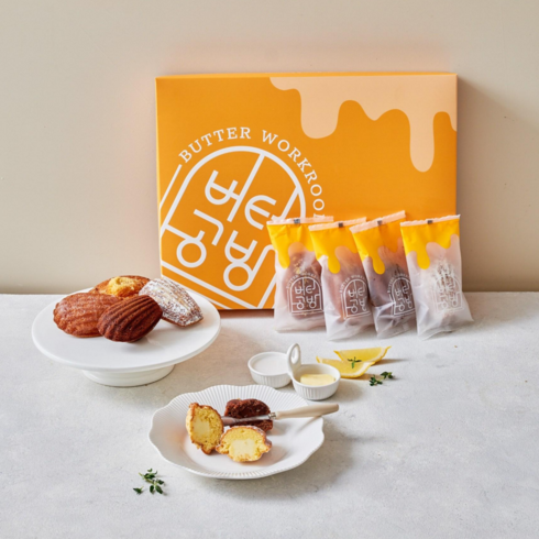 [버터공방] 마들렌 4종세트(1상자/12입) 수제마들렌, 360g, 1개, 1.마들렌 글라세 1상자